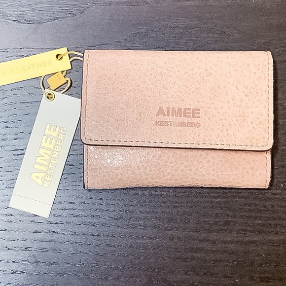 Aimee Kestenberg Madrid French Wallet - Rose Pink - Picture 1 of 5